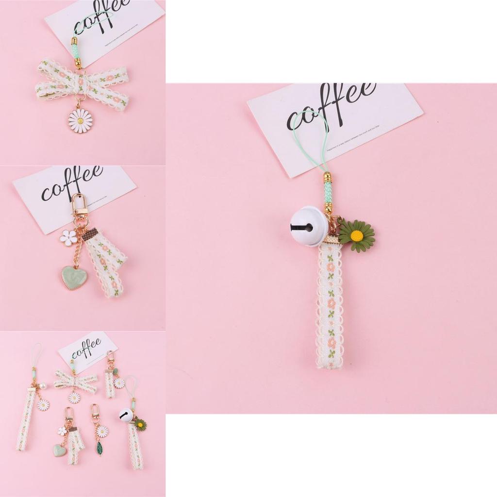 Ins Style Daisy Keychain Pendant For Fashionable Bag Decoration And Gifting