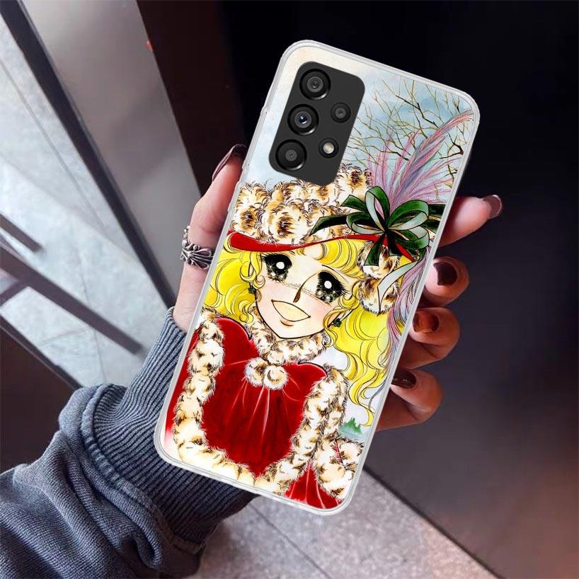 Anime Candy Phone Case For Samsung Galaxy A17 A16 A15 A14 A13 A57 A56 A55 A54 A53 A37 A36 A35 A34 A33 A26 A25 A24 A23 Galaxy A17