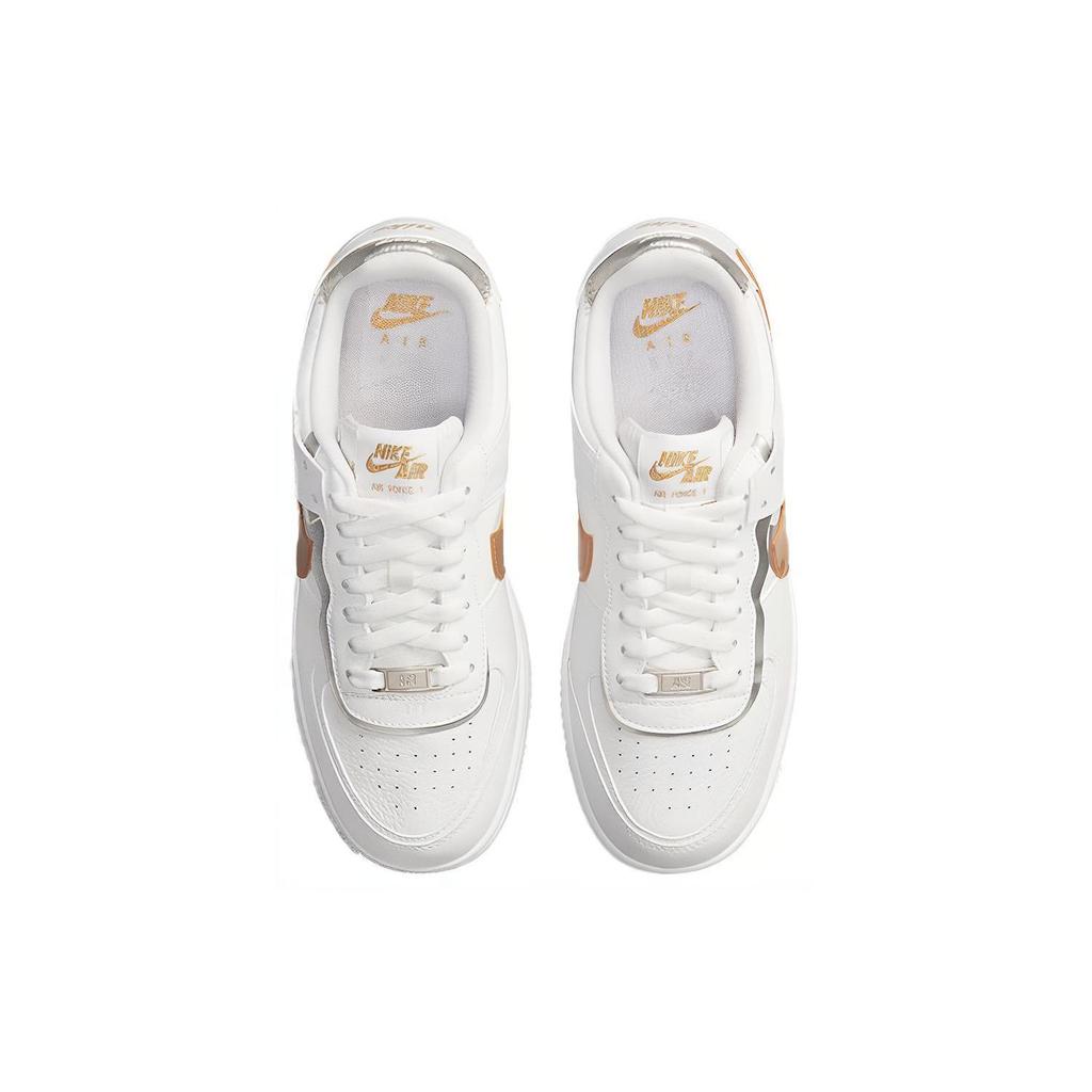 Nike Air Force 1 Low Shadow Белый Золотой Женские DM3064-100