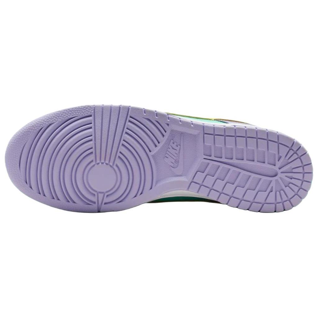 Nike Кроссовки Dunk Low Easter 2026 Унисекс Мультиколор Emerald-Rise Yellow-Pulse-Hydrangeas-White-Pink-Foam IQ9404-349