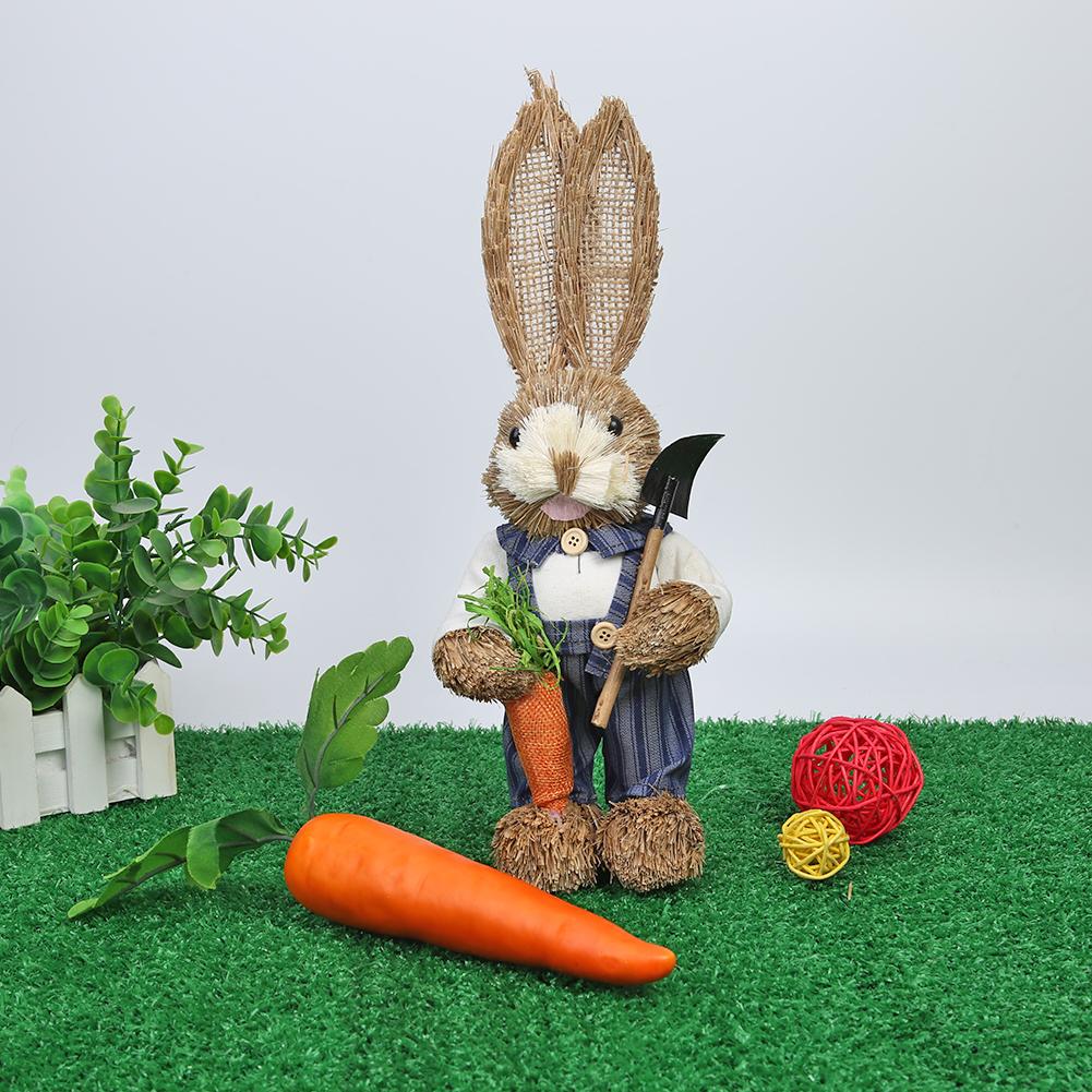 LF# Пасхальный кролик Орнамент Искусство Ремесла Мультфильм Пасхальный Орнамент Яркие Фотографии P