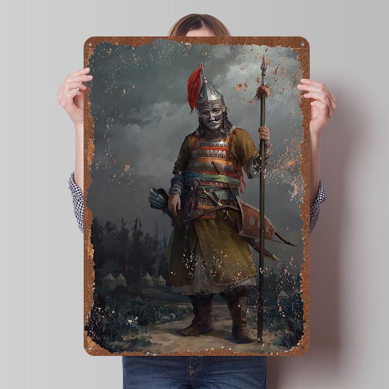 Kingdom Come Deliverance Жестяные Постеры Индивидуальные Настенные Арт-Объекты Ретро Винтажные Металлические Жестяные Вывески для Дома и Декора Игровые