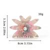Trendy Classic Sunflower Hair Claw Rhinestone Elegant Temperament Hair Accessories Lady Style Acetate Hair Claw Clips For Women