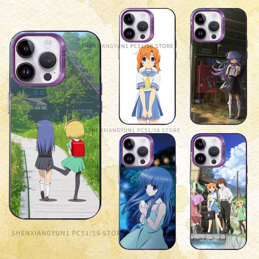 Чехол для телефона H-Higurashii When They Cry для iPhone 17 16e 16 15 14 13 12 Pro Max X XR XS MAX Задняя крышка