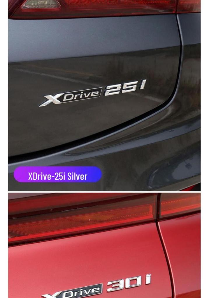 Совместимо с BMW X1/X3/X4/X5/X6 XDrive 30i/35i AWD Значок
