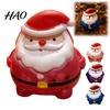 Durable Fidget Items Christmas Squeeze Toy, Santa Claus Shape Soft TPR Stress Relief Sensory Toys Novelty Hand Kneading Toy for Adults And Kids