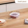 ZISIZ Контейнеры с крышками для хранения мяса в морозильной камере холодильника