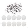 200x Pre-waxed Candle Wicks + 10 Round Tealight Cup For Making