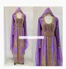 Women Dress Moroccan Dubai Kaftan Abaya Farasha New Handmade Long Gown Eid Party
