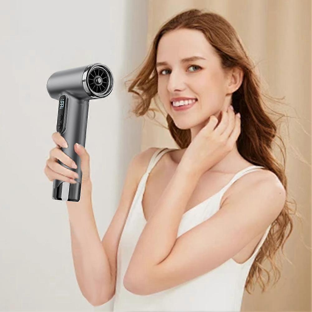 Cordless Hair Dryer,2600 Mah*6 Rechargeable Battery Hair Dryer With Usb Charging