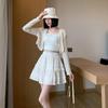 White Lace Cake Skirt: Women's Spring/Summer College Style, High-Waisted, Age-Reducing, Elegant Short Skirt