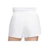 Nike Dri-Fit One однотонные эластичные быстросохнущие повседневные спортивные шорты женские шорты белые DX6015-100