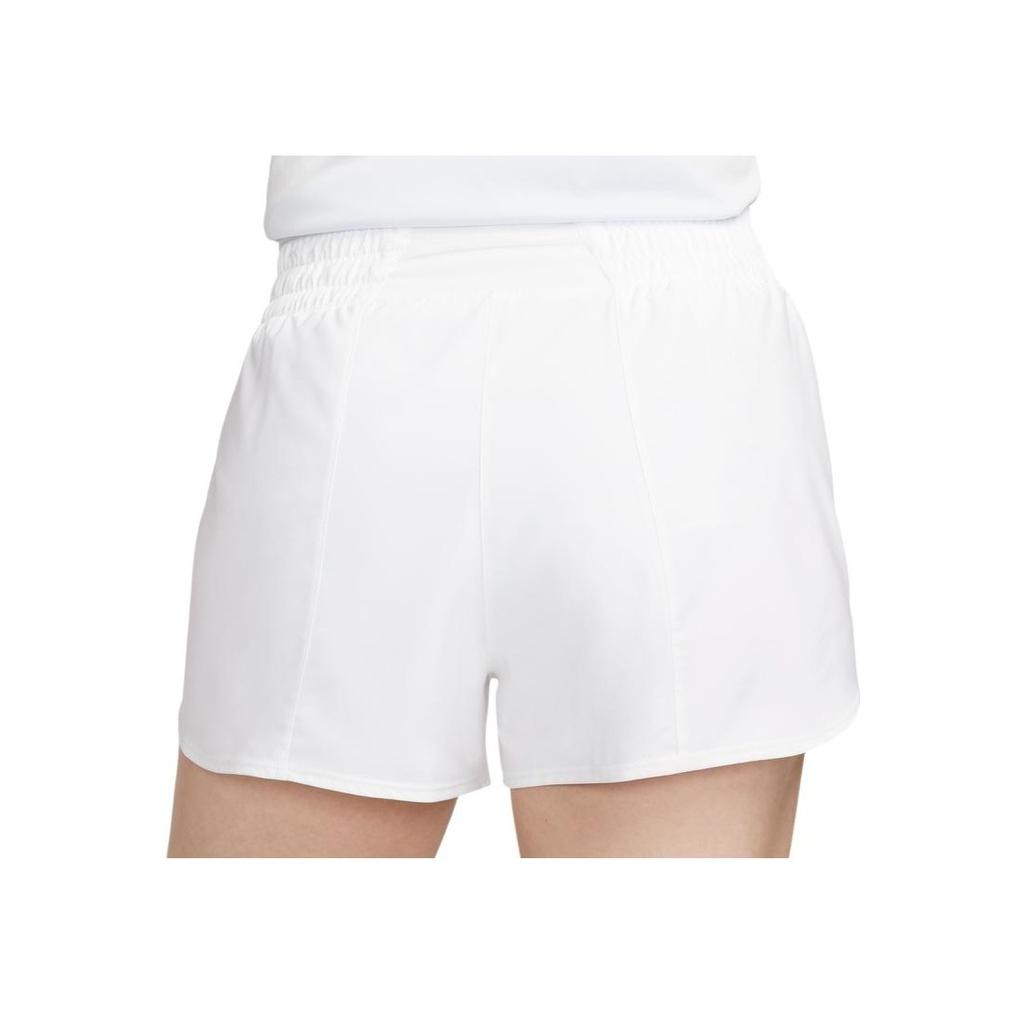 Nike Dri-Fit One однотонные эластичные быстросохнущие повседневные спортивные шорты женские шорты белые DX6015-100