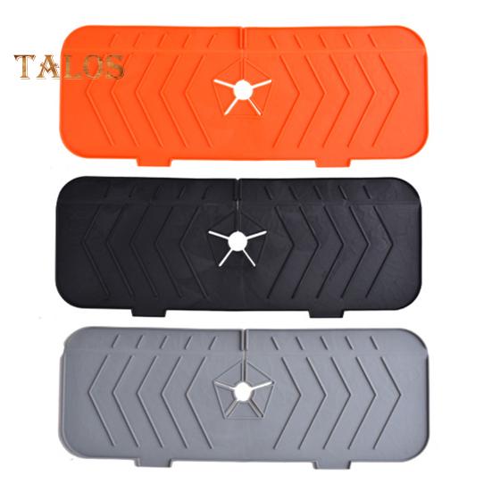 Накладка на смеситель Складной сливной TPR Прочный защитный коврик для столешницы для раковины для отеля