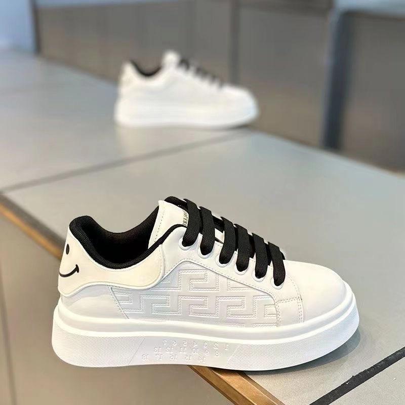 Summer Men's Shoes New Breathable Little White Shoes Boys Trend Versatile Platform Sports Shoes Casual Board Shoes Trendy Shoes