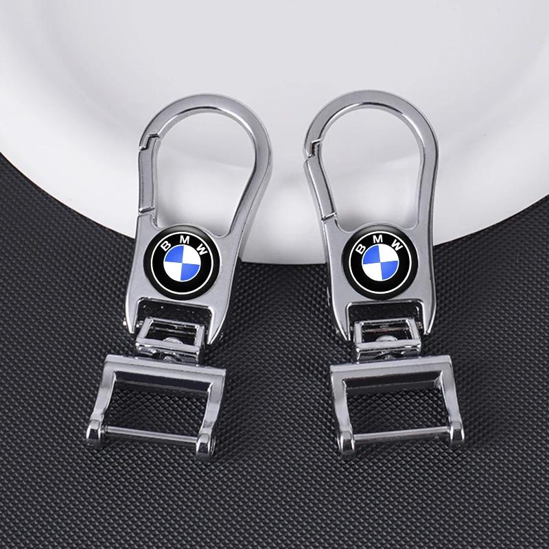 Автомобильная наклейка Горячая 2025 Простой дизайн Металлический сплав Брелок для ключей автомобиля Для BMW M Эмблема M3 M5 E36 E34 F10 E90 F30 E60 F30 E53 E30