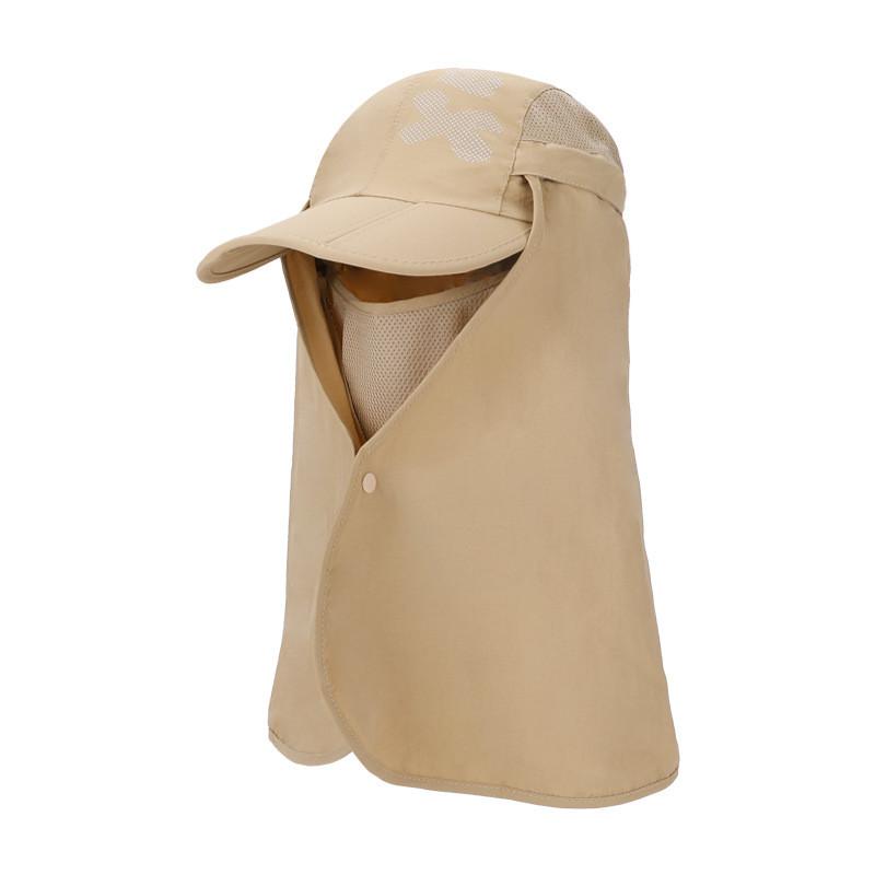 Летняя кепка для защиты от солнца с широким козырьком и дышащим нейлоновым материалом для активного отдыха