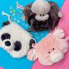 NICI Figure Face Panda Black and 3090654 Pouch, Drawstring, White, Animal,