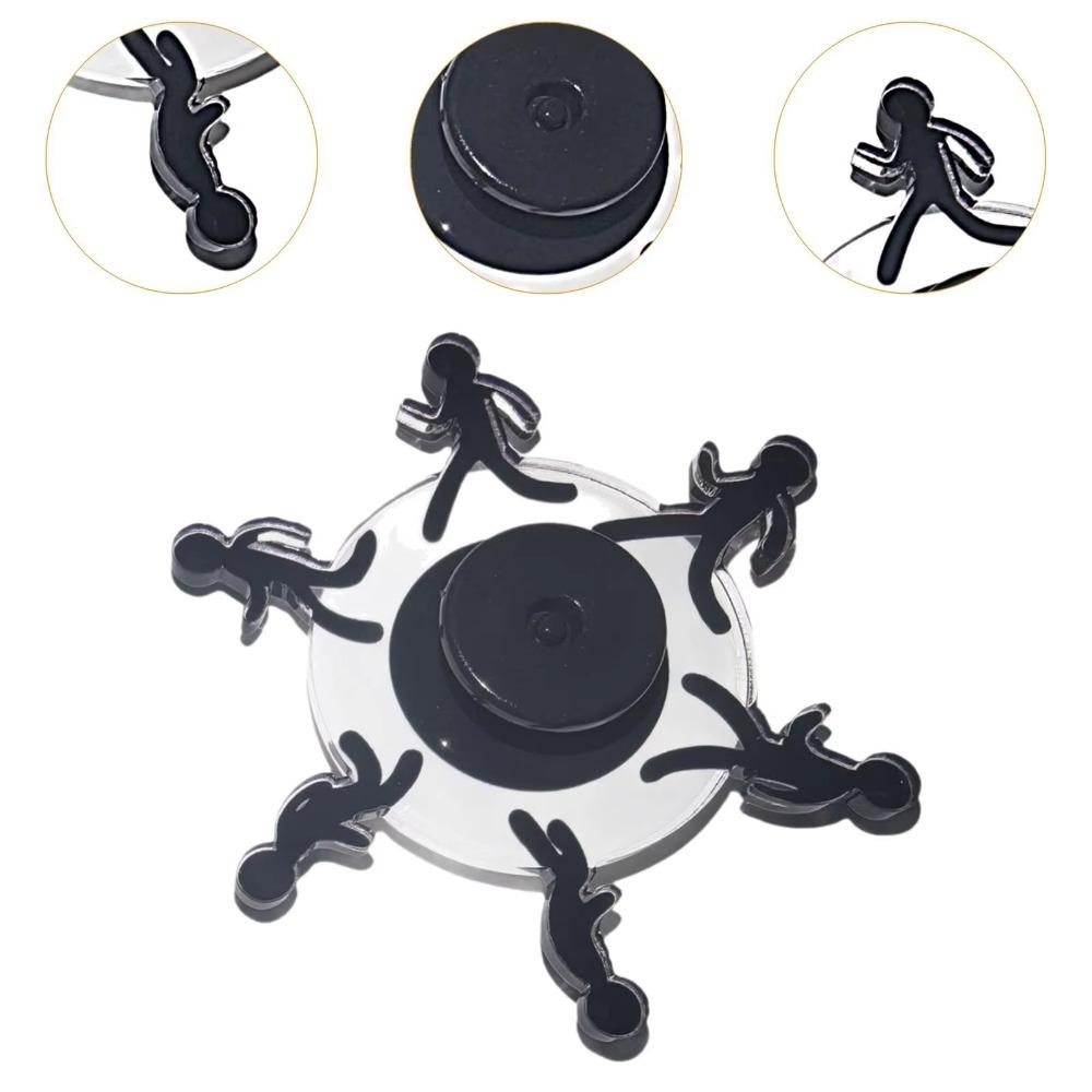 2pcs Stick Man Fidget Spinner Metal Hand Spinning Office Desk Toys Finger Spinner  Kids Toys
