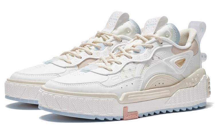 Women's Sneakers Li-Ning Li Ning New Journey Low top Skateboard Shoes Women's Ecru