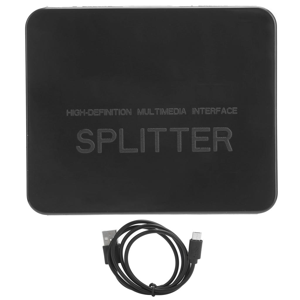 4K HDMI Splitter 1080P HDCP Switcher Разделительный усилитель 1 вход 2 выхода Двойной дисплей