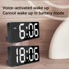 12/24H Функция «анти-беспокойство» Цифровой будильник Голосовое управление Температура Повтор Ночной режим Настольные часы Светодиодные часы Электронные часы