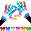 Flashing LED Gloves Cool Fun Toys Packaging Party Banquet Role Playing Gloves