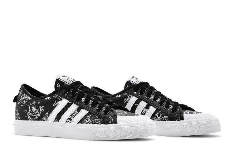 Men's Sneakers adidas Nizza Disney Sport Goofy Black Core Black/Cloud White/Cloud White