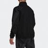 adidas Future Icon Полосатая тканая куртка с воротником-стойкой Мужская куртка черная H21534