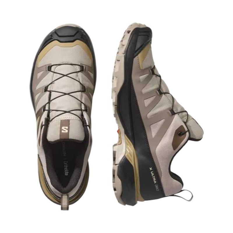 SALOMON X ULTRA 360 Низкие кроссовки для хайкинга Мужские Серые Коричневые Кроссовки 478653