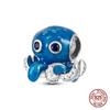 Original Owl Beads 100% 925 Silver Lucky Cat Elephant Charms Fit Original 925 Bracelet DIY Jewelry Making Women's Gift