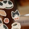 4 стиля Милые кошки Наклейки из золотой фольги Для скрапбукинга Ручной аккаунт DIY Украшение для фоторамки Ведение журнала Коллаж Художественные принадлежности