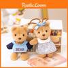 Bear Lovely Teddy Plush Keychain In Various Colors Perfect For Gifts Birthday