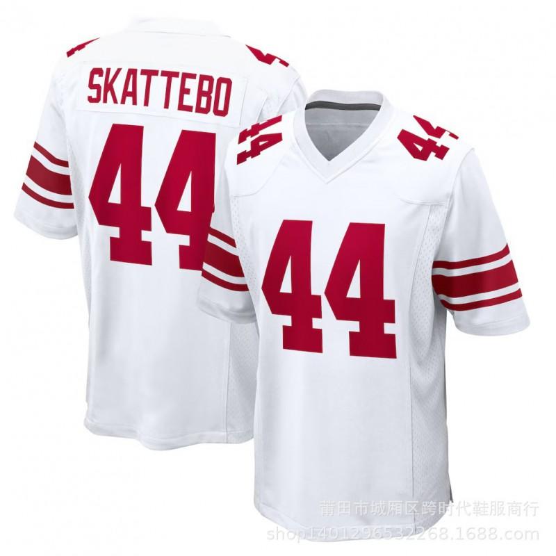 NFL New York Giants Custom Embroidered Football Jersey Men Fans - Jones 8 Barkley 26 Numbers 1 56 44