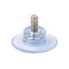 10Pcs Rails Bathroom Transparent Kitchen Holder Nut Wall Hook Suckers Screw Wall Rack Suction Cup