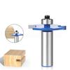 T Type Bit With Bearing Router Bit T-Slot Milling Cutter Woodworking Tool