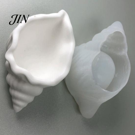 Coastal Decor Mold Conch Seashell Silicone Mold, 3D Sea Shell Candle Soap for Plaster Resin Casting Epoxy, Easy Demold Flexible Molds Jewelry