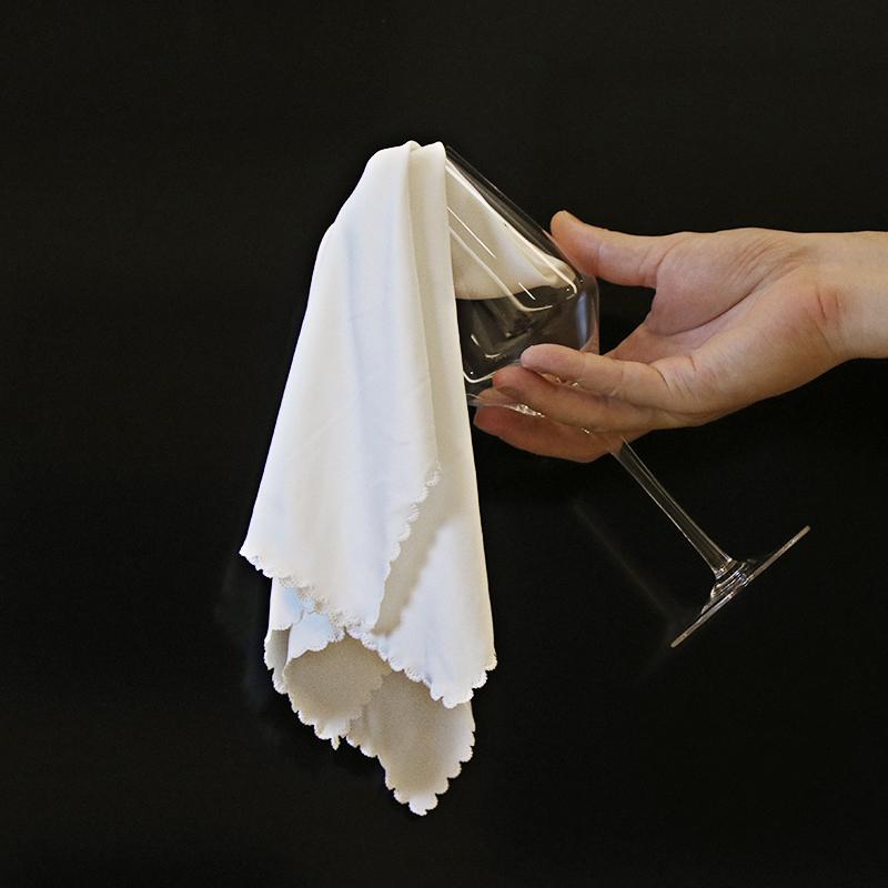 Rother Mouth Cloth, Cup Cloth, 35*50cm*2 Pieces, Specialized Glass Cup Cloth, Cleaning Cloth, Wine Glass Cloth, White