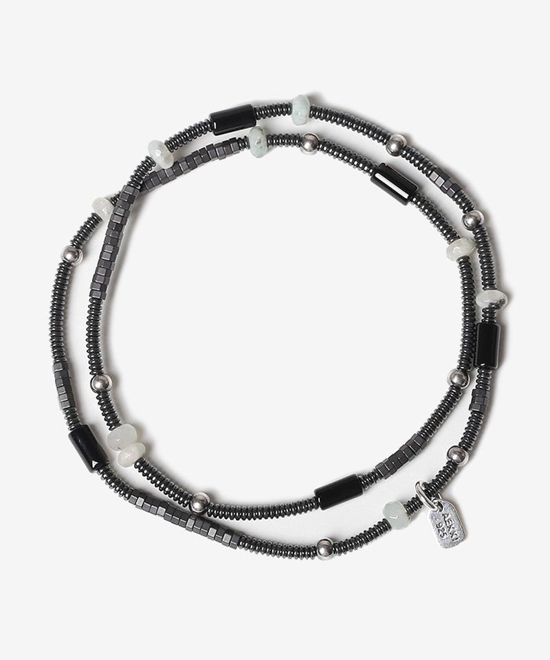 Браслет Aekki Dual Stone Ain Black Mix