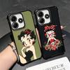 B-Bettys B-Boops Девушка Покрытие Чехол для Телефона Для Xiaomi Redmi Note 14 15 Pro Plus 13 12 11 11S 11T 10 9S 9 5G Противоударный Подушка Безопасности Обложка