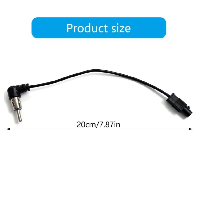 Fakra Z Male Female to DIN Plug Connector Antenna Adapter Wire For Seamless Car Radio System Integration
