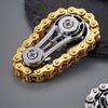 Sprockets Flywheel Fingertip Gyro Fidget Spinner Antistress Anxiety Metal Bike Chains EDC Spinner Fidget Toys For Adult