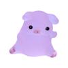 Mini Luminous Pig Cute Internet Celebrity Pink Pig Diy Pendant Doll Jewelry Keychain Decorations Console Center Handmade Ca O7N7