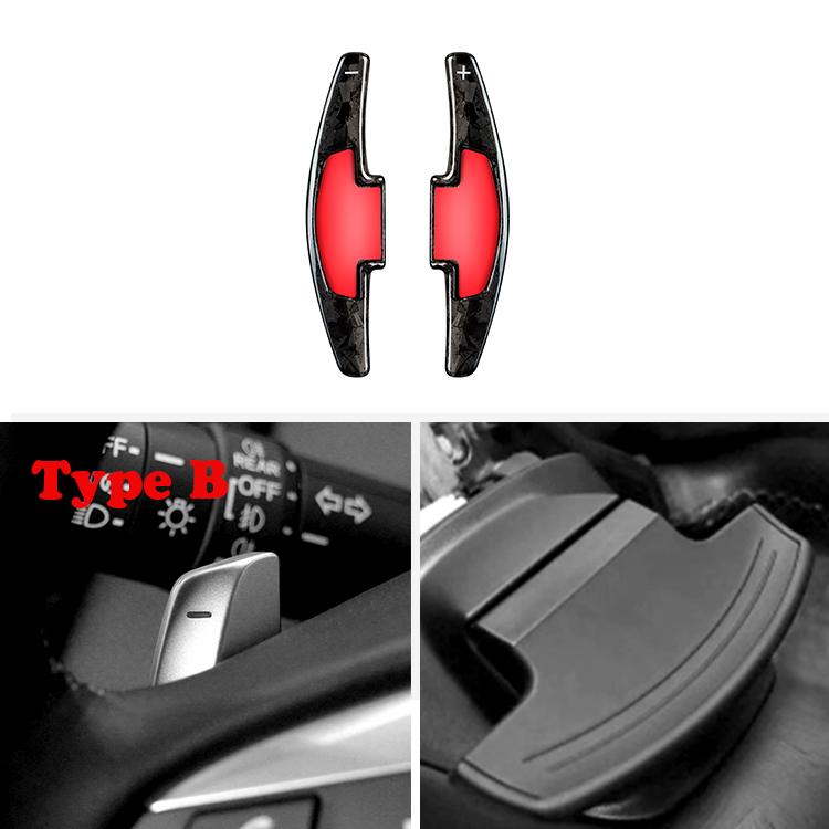 Carbon Fiber Paddle Shift For Honda Accord CRZ CR-Z /Acura MDX TLX Civic FC FK HRV HR-V CRV CR-V
