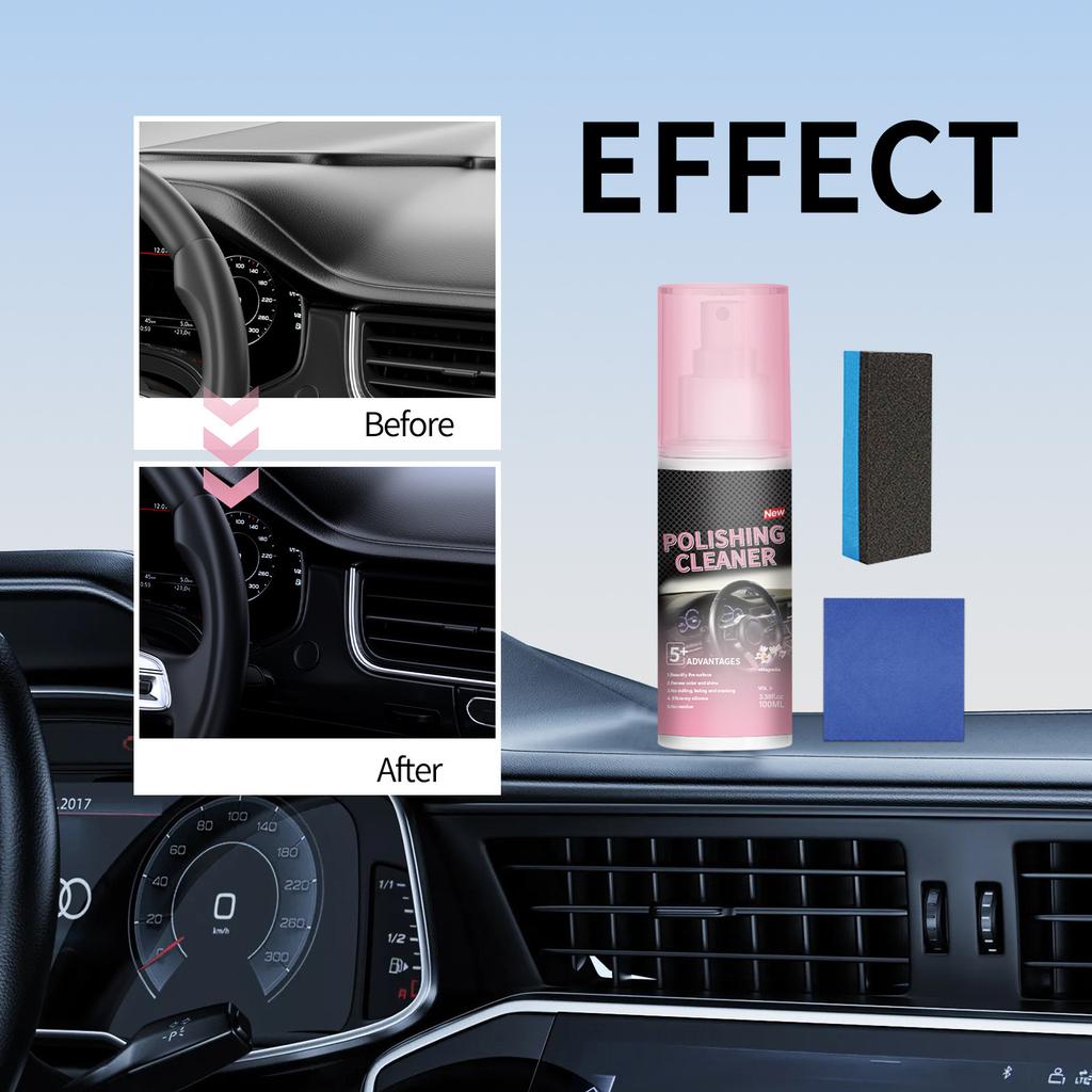 Car Interior Polishing Agent Interior Polishing Decontamination Maintenance Maintenance Polishing 100ml