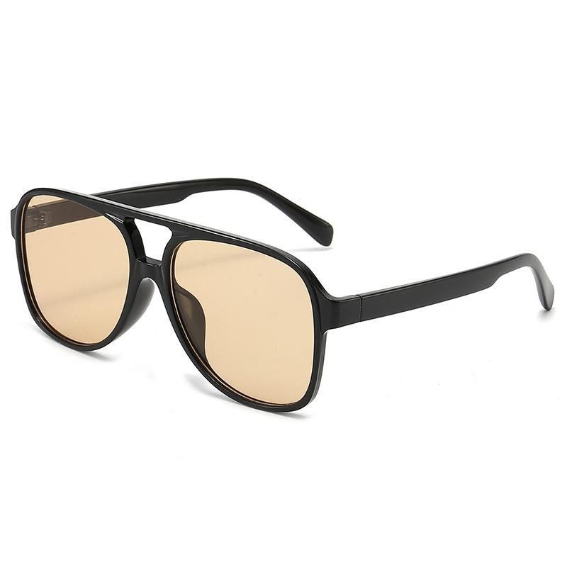 Fashionable Large-Frame Sunglasses Fashionable All-Match Sunglasses Men's and Women's Uv-Proof Sunglasses