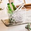 5 L Ice Bucket with Lid And Tongs Sealed Container for Parties Camping Barbecue Portable Wine Chiller