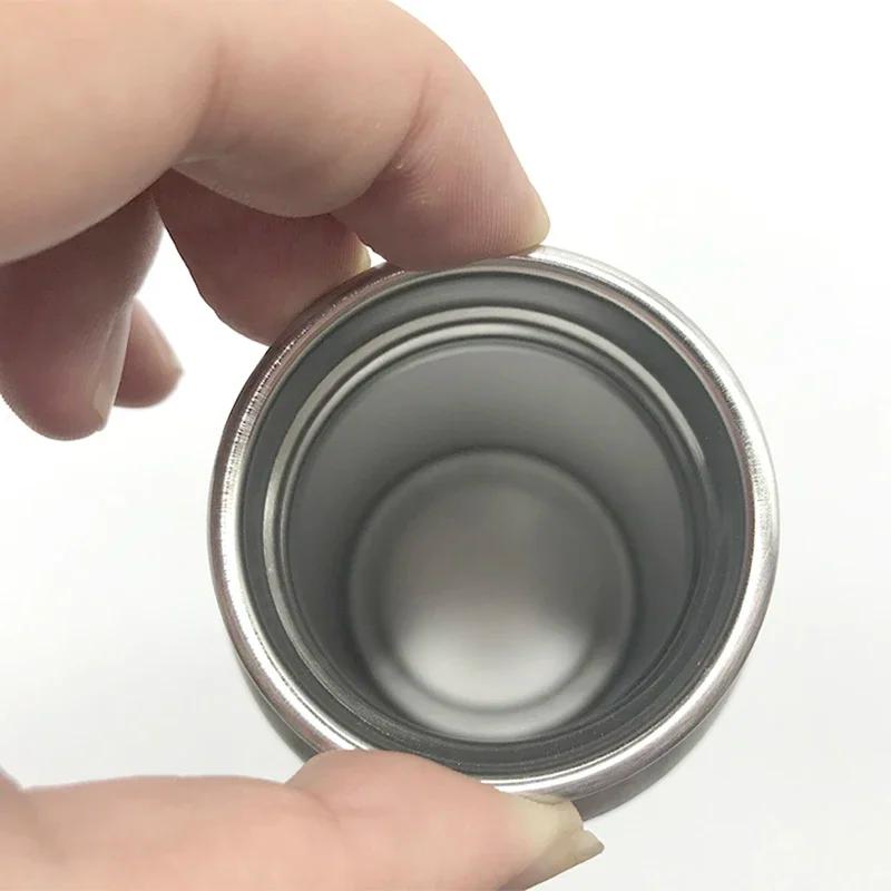 Бутылка для воды из нержавеющей стали с ручкой 1000 мл/750 мл/500 мл/350 мл Спортивные металлические фляги Путешествия Велоспорт Пеший туризм Кемпинг велосипедная фляга