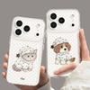 Ins ветер яблоко 17promax чехол для мобильного телефона iphone17 горошек кошка и собака 16 супер милый 13 летний новый чехол