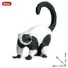 Oenux Simulation Wild Animal Chimpanzee Orangutan Gorilla Tree Sloth Monkey Model Action Figures Garden Miniature Decoration Toy